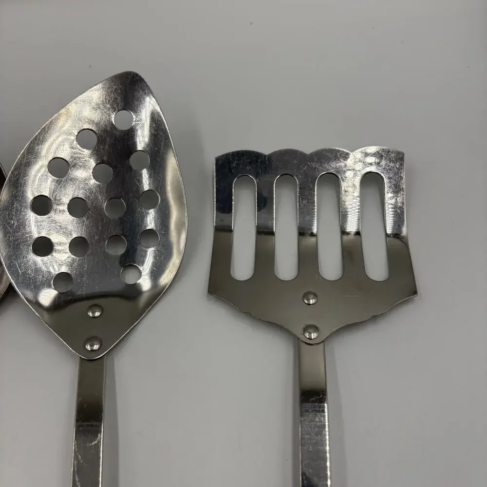 Vintage Stanhome 5 Pc Stainless Steel Kitchen Utensils Set Bakelite Handles MCM